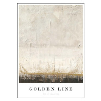 Plakát v rámu 52x72 cm Golden Line – Malerifabrikken