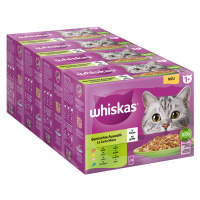 Whiskas kapsičky 144 x 85 / 100 g - míchaný výběr v želé (144 x 85 g)