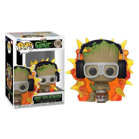 Funko Pop! I Am Groot Groot with Detonator