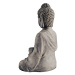 BUDDHA Socha sedícího Buddhy s táckem na svíčku