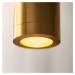 DESIGN BY US Závěsná lampa Liberty Spot, zlatá barva, výška 25 cm