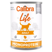 CALIBRA Life konzerva Adult Turkey with apples pro psy 400 g