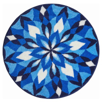 GRUND Mandala předložka JOYA modrá Rozměr: ø 80 cm