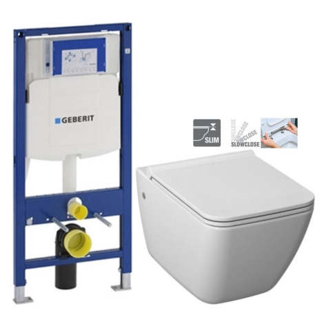 GEBERIT Duofix bez tlačítka + WC JIKA PURE + SEDÁTKO SLOWCLOSE 111.300.00.5 PU2