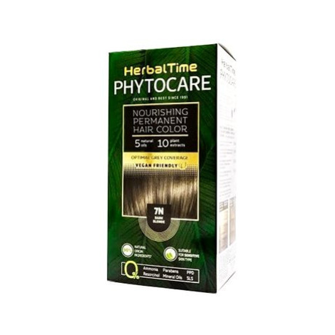 HERBAL TIME Phytocare Natural Vegan 7N tmavá blond 130 ml