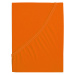 B.E.S. - Petrovice, s.r.o. Prostěradlo JERSEY dětské - Sytá oranžová Rozměr: 70 x 140