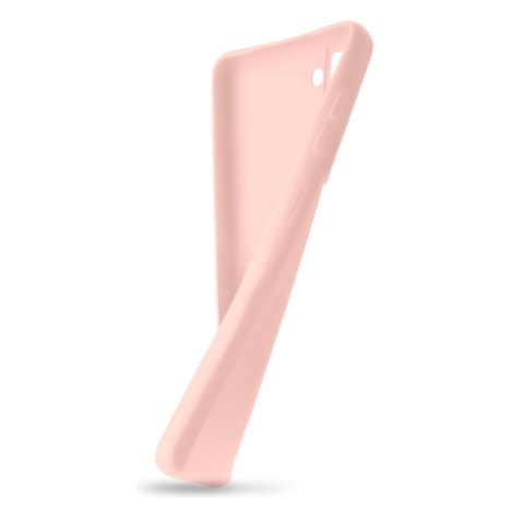 FIXED Story silikonový kryt Samsung Galaxy S24+ růžový