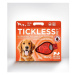 Tickless Pet Ultrazvukový odpuzovač klíšťat a blech pro psy orange