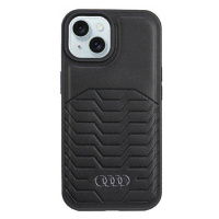 Audi Synthetic Leather Pouzdro for Magsafe For Iphone 15/14/13 Black