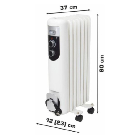 Olejový radiátor FK Technics FKOS7M 600W / 900W / 1500W