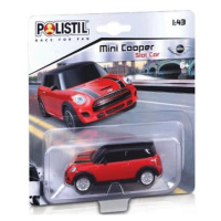 Pólisti Mini Cooper Slot car 1:43 Red