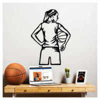 Levný obraz sportovkyně - Basketbalistka