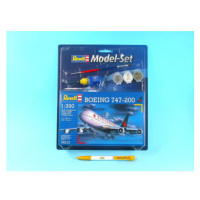 Revell ModelSet letadlo 64210 - Boeing 747-200