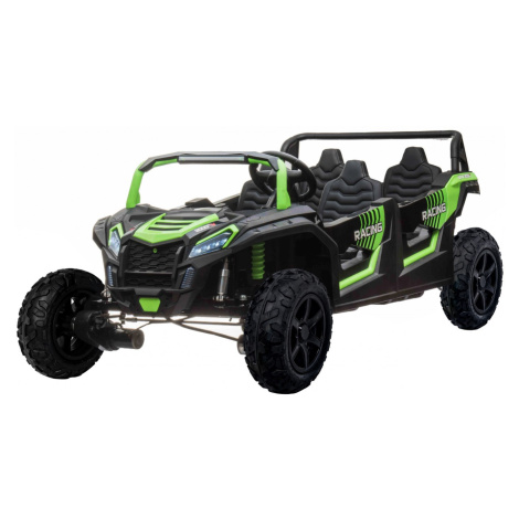 mamido Elektrické autíčko Buggy ATV RACING UTV2000 čtyřmístné zelené