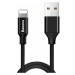 Kabel Baseus Yiven Lightning Cable 120cm 2A - Black