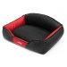 Pelíšek pro psa Reedog Black & Red Sofa - L