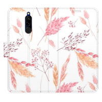 iSaprio flip pouzdro Ornamental Flowers pro Xiaomi Redmi 8