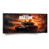 Sablio Obraz Call of Duty Warzone - tank - 110x50 cm