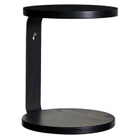 Nástěnná police Hübsch Oto černá barva