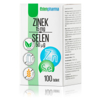 Edenpharma Zinek Selen 100 tablet