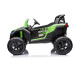 mamido Elektrické autíčko Buggy UTV Strong 24V nafukovací kola zelené