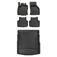 Set 3D gumové autokoberce rohož Vw Passat B8 Sedan 2014-2022