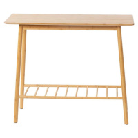 Konzolový stolek v přírodní barvě 30x90 cm – Compactor