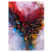 Ilustrace Colorful abstract painting of a phoenix bird, jc_design, 30 × 40 cm