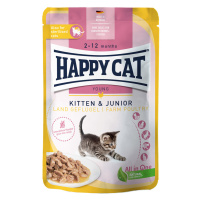 Happy Cat Pouch Meat in Sauce 12 x 85 g - kitten drůbeží