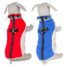 Vsepropejska Tremy zimní bunda pro psa s kroužky Barva: Červená, Délka zad (cm): 30, Obvod hrudn