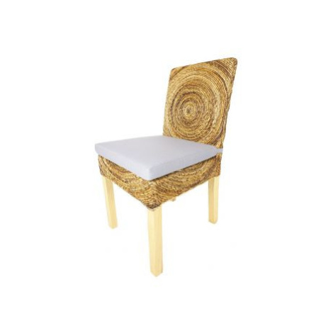 Ratanová židle MOON, konstrukce borovice FOR LIVING