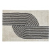 Bavlněný koberec 160 x 230 cm černá/bílá BARELI, 303710