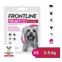 Frontline Tri-act spot-on pro psy XS (2 - 5 kg) 1 × 0,5 ml