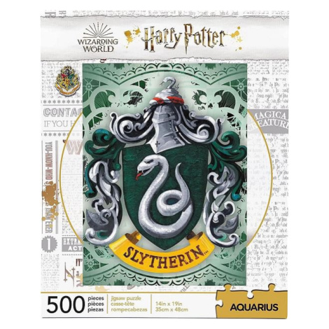 Puzzle Harry Potter - Zmijozel, 500 dílků AQUARIUS