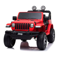 Mamido Elektrické autíčko Jeep Wrangler Rubicon 4x4 červené