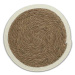 KELA Stolní set Trava 90% mořská tráva/10% rafiový krém 0,7cm 38,0cm KL-12615