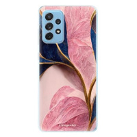 iSaprio Pink Blue Leaves pro Samsung Galaxy A72