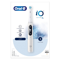 Oral-B iO 6N Bílý Elektrický Zubní Kartáček. Pro slevu 10% zadejte v košíku EAN:9985910006520