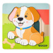 Woody Puzzle Baby - pejsek