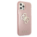 Zadní kryt Guess TPU Big 4G Full Glitter GUHCP13SPCUGL4GPI pro Apple iPhone 13 mini, růžová