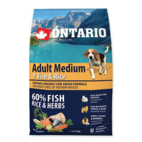 ONTARIO dog  ADULT MEDIUM fish - 12kg