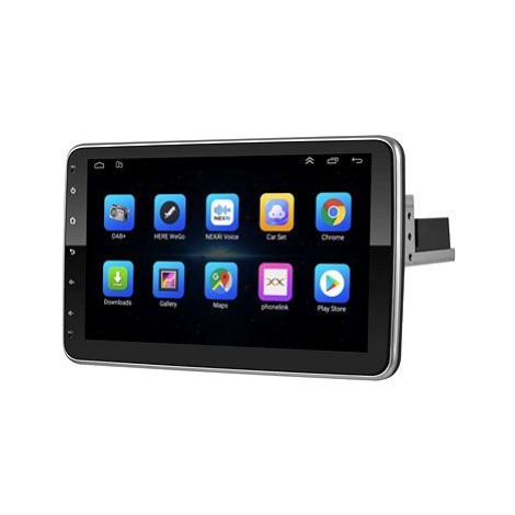 Ossuret 1Din Otočné autorádio 4 GB RAM s Apple CarPlay, Android Auto, GPS rádio posuvné rotující