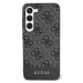 Kryt Guess GUHCS24LG4GLGR S24 Ultra S928 black hardcase 4G Stripe Collection (GUHCS24LG4GLGR)