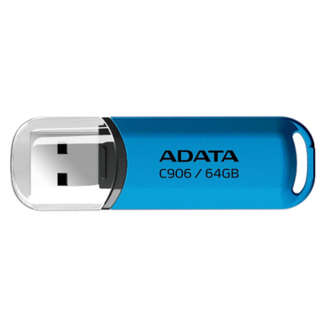 ADATA Flash Disk 64GB C906, USB 2.0, modrá