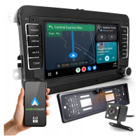 Rádio 4GB Ram Volkswagen 7 Gps navigace Android WiFi Gsm 4G Kamera