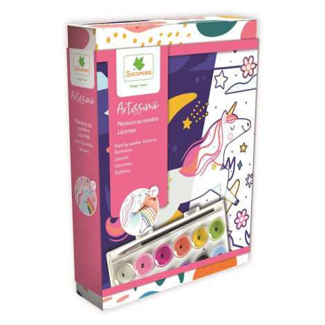Artissimo - malování podle čísel - jednorožci