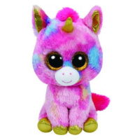 Meteor TY Beanie Boos FANTASIA - barevný jednorožec 15 cm