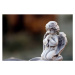 Fotografie Angel statue in winter.  Cemetery., Pascal Deloche / Godong, 40 × 26.7 cm