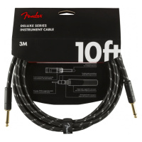 Fender Deluxe Series 10 Instrument Cable Black Tweed