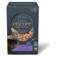 Encore Kitten Jelly Pouch 5 x 50 g - nejlepší výběr (2 druhy)
